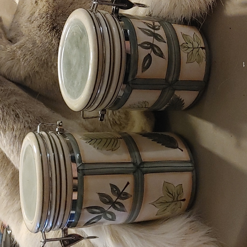 3/$40 Vintage Canisters